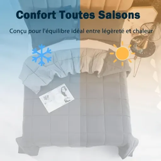 Test HIG 3 pièces Couette 220x240 cm : une solution simple pour un sommeil sans prise de tête