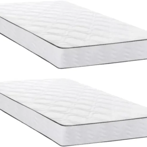 Test TEENO Lot de 2 Matelas 90x200 CM : un duo pratique pour un sommeil réparateur