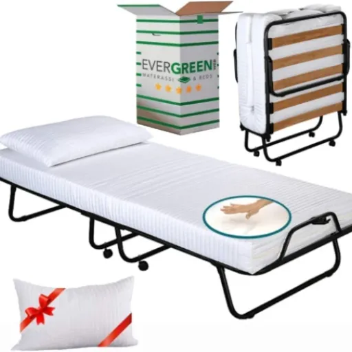 Test Evergreenweb - Lit Pliable d'appoint Simple : une solution pratique pour les invités de dernière minute
