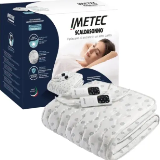 Test Imetec Surmatelas Chauffant 2 Places Adapto : la solution pour des nuits au chaud