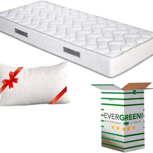 Test EVERGREENWEB Matelas 80x190 cm : un bon compromis pour un sommeil réparateur