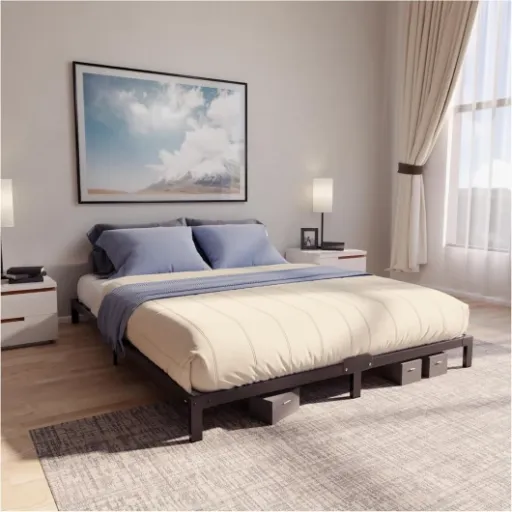 Test Dreamzie Cadre de Lit 160x200 : un cadre pratique et fonctionnel