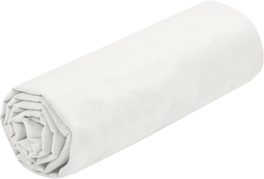 STOF - Drap Housse -Taille 140x200 cm Grand Bonnet 30 cm -100% Coton certifié Oeko-Tex - Couleur Ivoire -Modèle Eden - Linge de Lit pour Maison - Doux et Confortable pour Nid Douillet Ivoire 140x200