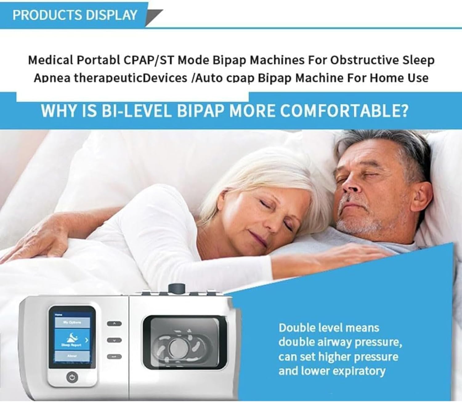 Machine d'aide au sommeil automatique, dispositif anti-ronflement, dispositif anti-snore entièrement automatique pour les hommes et les femmes, la machine à dormir, pour les adultes soulagent le