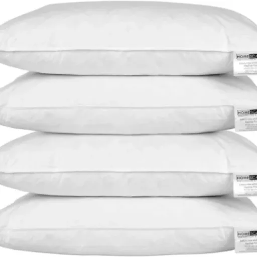 Test du Lot de 4 Oreillers HOMESCAPES : le confort sans chichis.