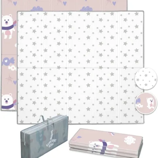 Test SUPERBE BEBE Tapis de Sol : un espace de jeu pratique et sécurisé pour bébé