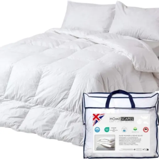 Test HOMESCAPES Couette Hiver : Un cocon de chaleur pour les nuits froides