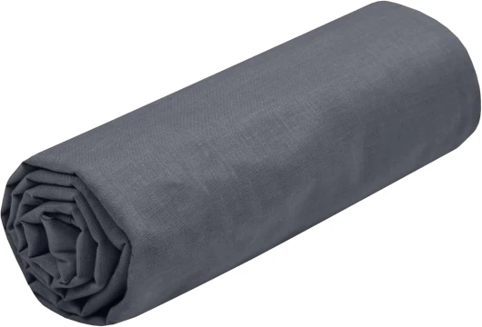 Drap Housse -Taille 180x200 cm Grand Bonnet 30 cm -100% Coton certifié Oeko-Tex - Couleur Ardoise -Modèle Eden - Linge de Lit pour Maison - Doux et Confortable pour Nid Douillet Ardoise 180x200