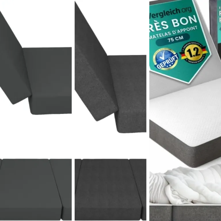 Les meilleurs matelas pliable : notre top 16 (2026)