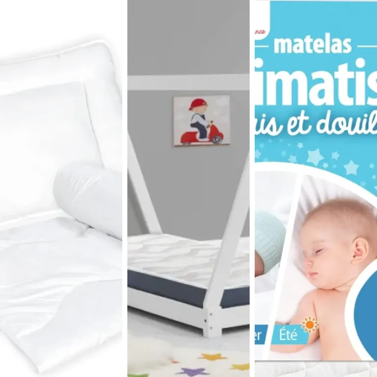 Comparatif des 12 meilleurs matelas enfant (2026)
