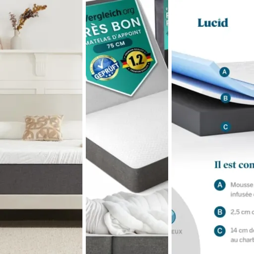 Classement des 8 meilleurs matelas 1 place (2026)