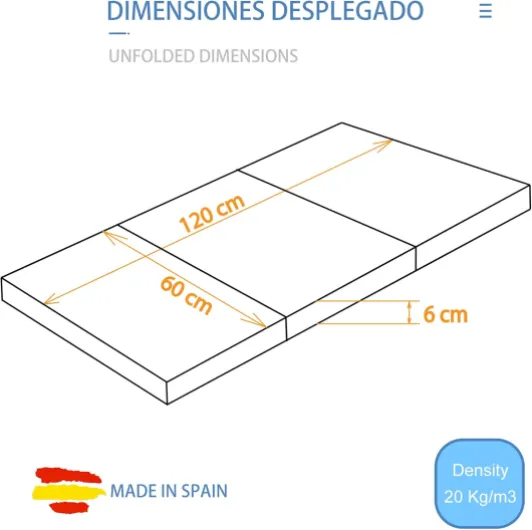 Matelas Lit Parapluie 60x120 cm Pliable Epais épaisseur 6 cm Inclut Sac De Transport Housse Lavable Bébé Baby Matelas Pliant De Voyage Berceau Respirant Imprimé Ballon Vert