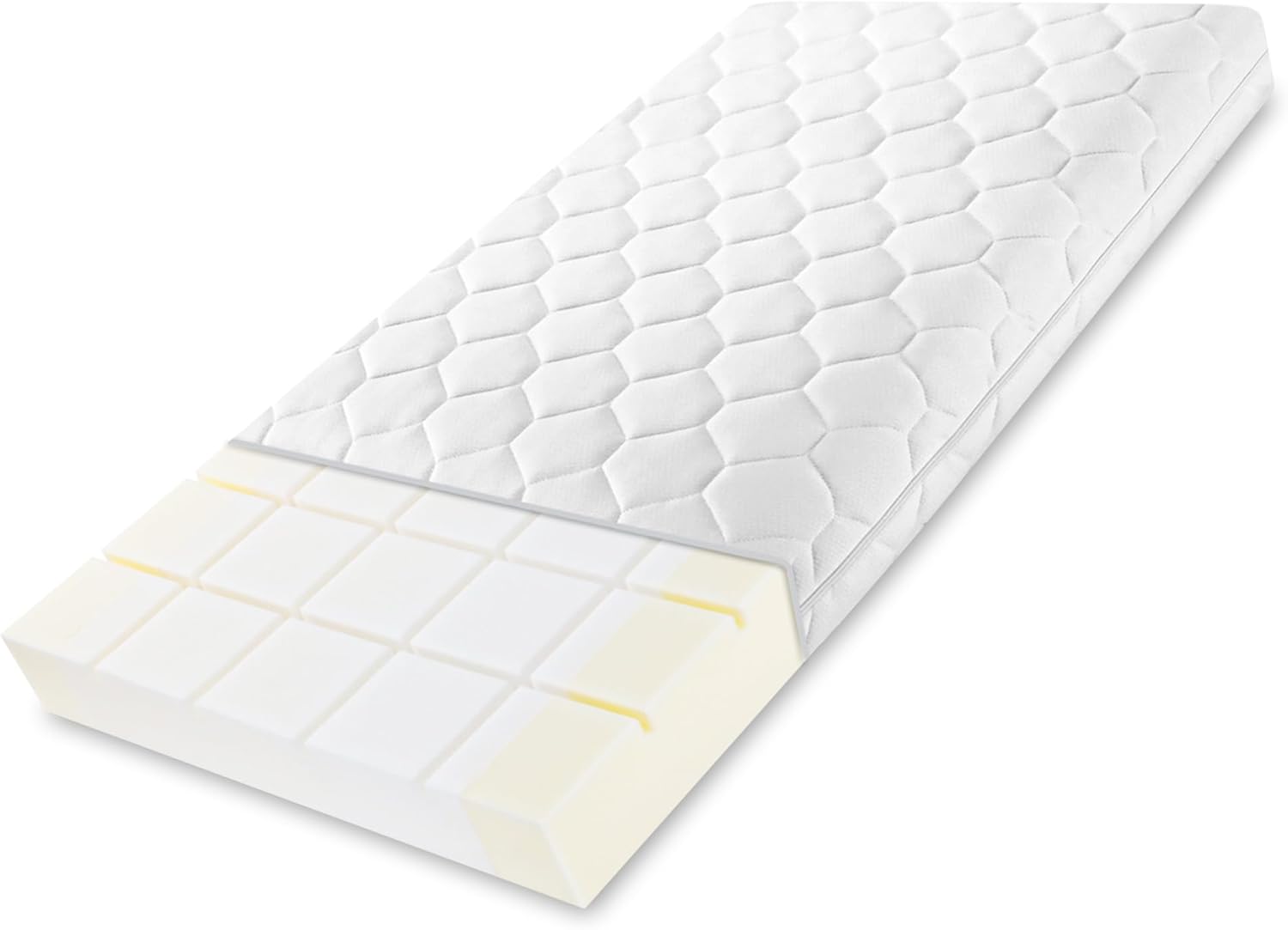 Matelas Roulant pour lit de Voyage pour bébé Matelas de Voyage 120 x 60 x 11 cm Matelas de Voyage pour lit de bébé Matelas en Mousse Matelas pour Enfant MATELAS EN ROULEAU HIGH QUALITY 60 x 120 cm
