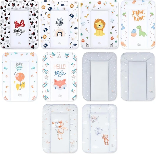 Matelas à langer lavable 70 x 50 cm - Pour table à langer, commode à langer, lit d'enfant VARIANTE ALÉATOIRE VARIANTE ALÉATOIRE Modèle 2: 70 x 50 cm