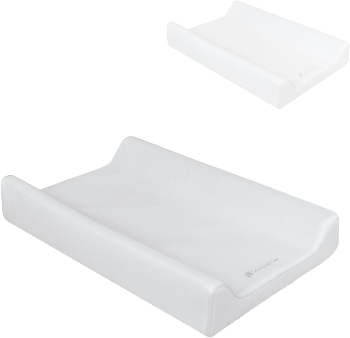 Kikkaboo Matelas à langer Mousse à mémoire Airknit 70 x 45 cm bord surélevé, coloris:gris
