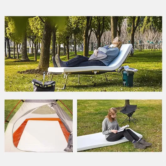 Matelas réversible Ergonomique - 60 x 200 x 10 cm - Matelas en Mousse d'haute densité - Confort et adaptabilité - Housse en Tissu antibactérien avec Traitement Aloe Vera 60 x 200 cm 10.0 Centimètres