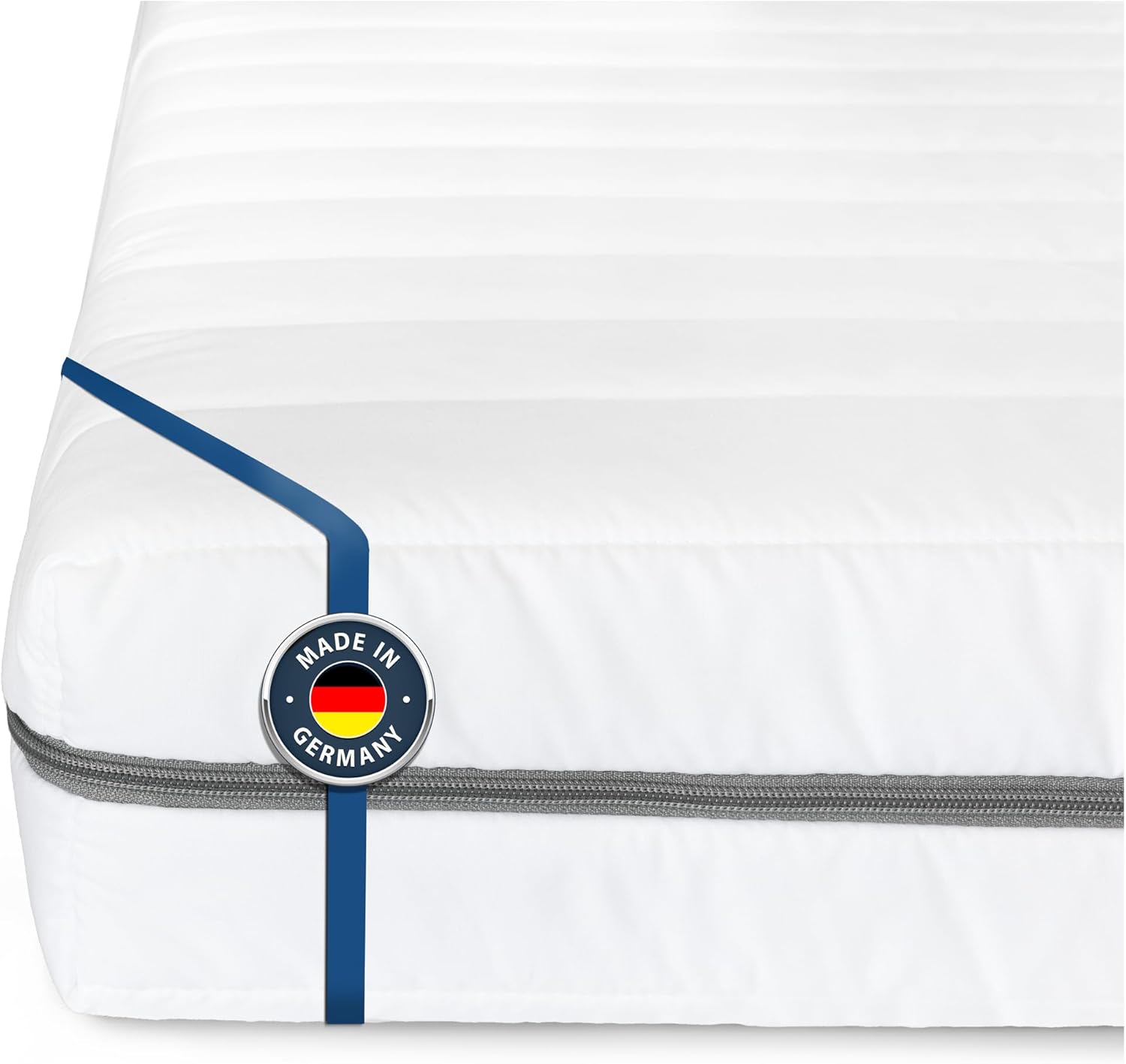 BMM Matelas 160x190 cm Classique XXL, degré de fermeté H3 / Matelas en Mousse Froide certifié Öko-Tex/Ergonomique, 7 Zones, Hauteur 12 cm/Matelas fabriqués en Allemagne - 160 x 190 cm H3