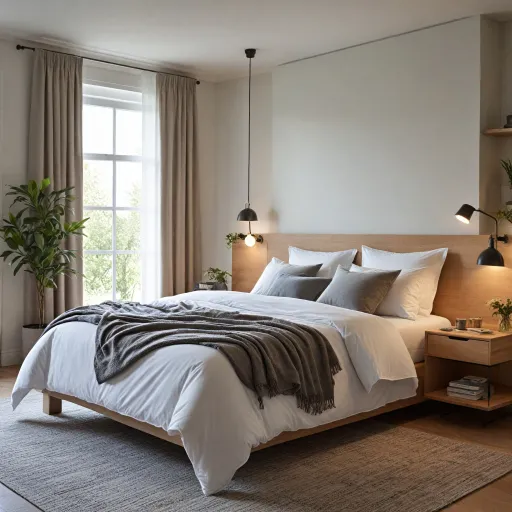 Lit métal Emma Original : cadre design, confort hôtelier et capacité de stockage optimisée