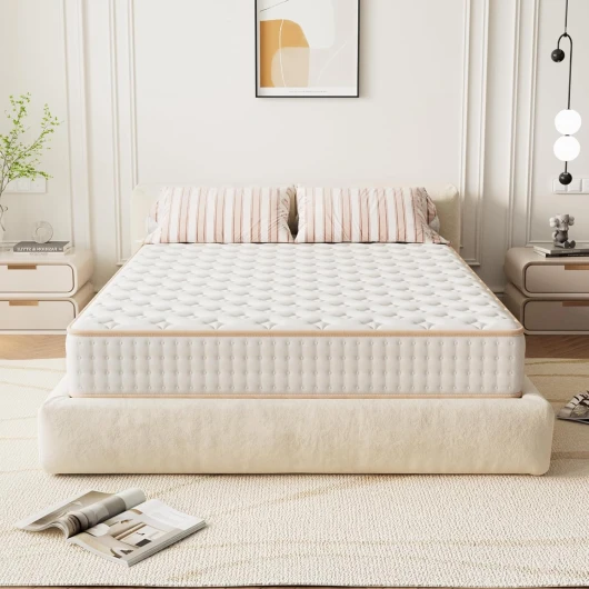 Matelas en Mousse, Épaisseur18cm,Parfait Soutien Haute Resilience Ultra Respirante, Matelas réversible à Deux Faces entièrement utilisables(160×200cm) Épaisseur 18 160x200cm matelas(Style 1)
