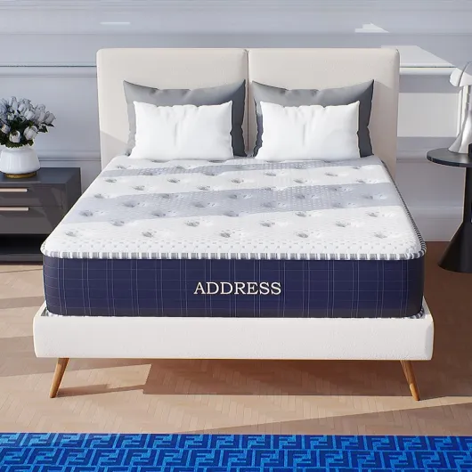 Matelas Nikki 140x190 cm - Ressorts Ensachés - Mousse à Mémoire de Forme - Confort Ferme - Réversible - Soutien Parfait - Silencieux