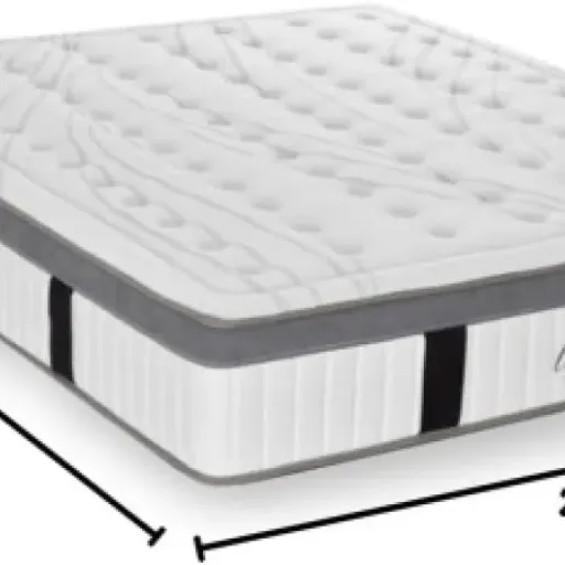 Test Maison Aubertin Matelas Altesse 200x200 : un grand matelas ferme qui vise clairement le dos des adultes