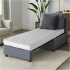 Test EVERGREENWEB Daybed Memory 140x190 : un matelas correct pour canapé-lit, mais pas aussi épais qu’annoncé