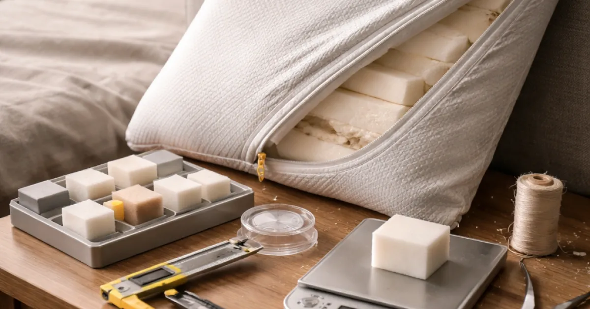 Oreiller Emma Original Confort : un coussin ajustable pour un sommeil précis