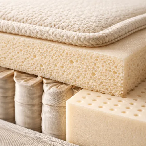 Mousse, latex, ressorts, hybride : ce que chaque famille de matelas a vraiment dans le ventre