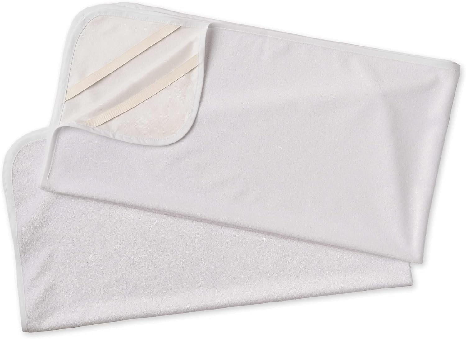 Housses Protège Matelas Cododo 50x83 cm, Lot 2 Pcs Draps Housse Imperméables en Bambou Compatible avec Berceaux et Matelas Bebe 50x80, 40x80 et Similaires - Hypoallergénique sans Phtalates 83x50 cm