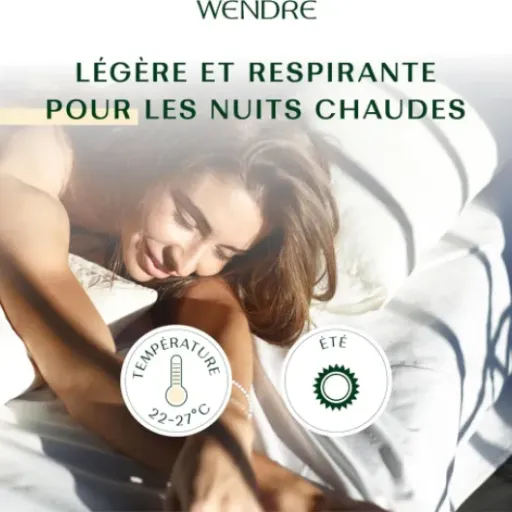 Test Wendre Couette Légère Été 240x260 : la grosse couette qui tient pas trop chaud (enfin presque)