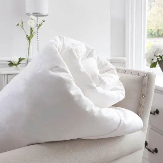 Jasmine Silk Couette 100% Naturelle Soie 4 Saisons 3 couettes en 1 Blanc 225 x 220 cm