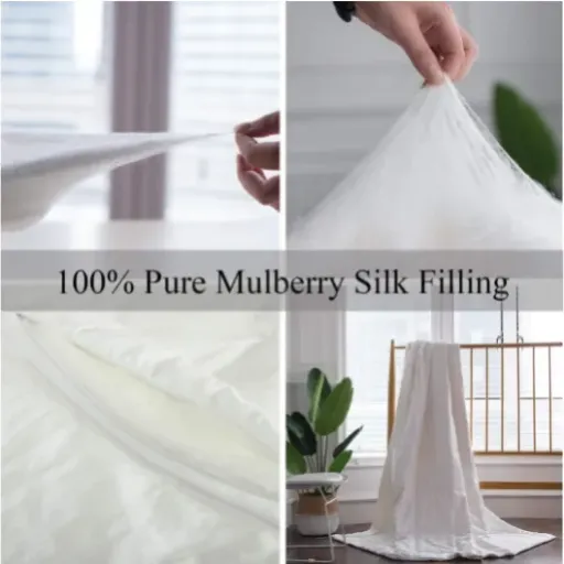 Test Jasmine Silk Couette toutes saisons 100% soie de mûrier : la couette légère qui mise tout sur le confort