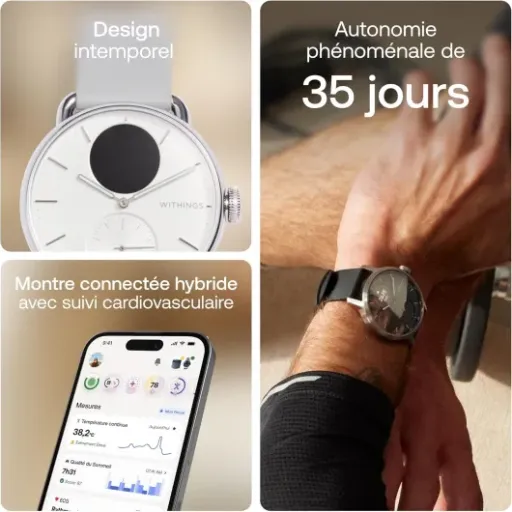 Test Withings ScanWatch 2 : la montre santé discrète qui mise tout sur l’autonomie