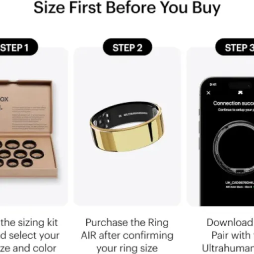 Test Ultrahuman Ring AIR : la bague connectée qui vise l’Oura, mais pas encore au niveau
