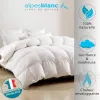 Test Alpes Blanc Couette Plume Premium Luxe Hiver 140x200 : bien chaude, mais pas pour tout le monde