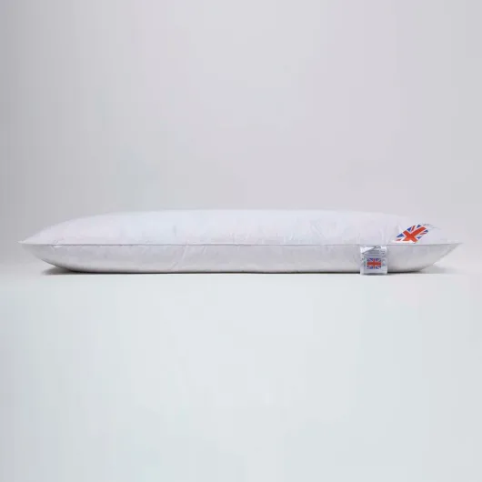 Traversin Naturel en Plumes de Canard, Coussin de Grossesse, Oreiller de Corps 145x40 cm avec taie de traversin en 100% Coton
