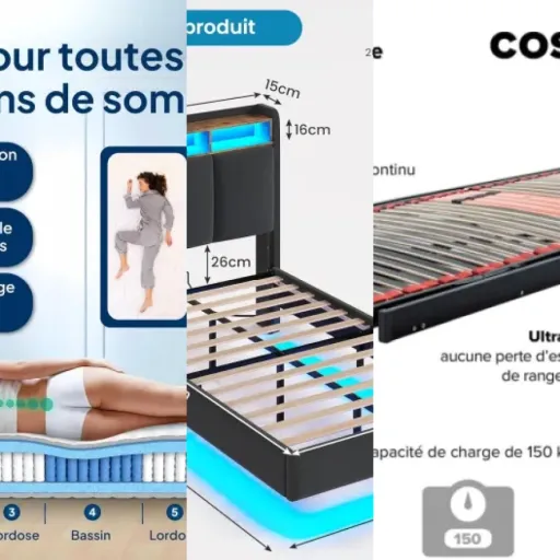 Quel lits électriques de relaxation choisir ? Top 3 (mai 2026)