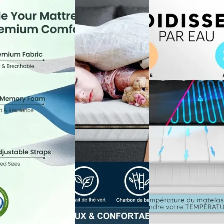 Top 7 : meilleurs surmatelas rafraîchissant (2026)