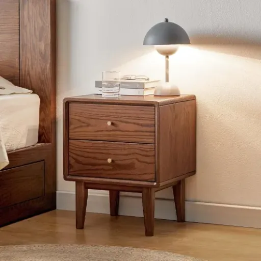 Test YESWOOD Table de Chevet en Chêne Massif : une petite table solide qui fait le job