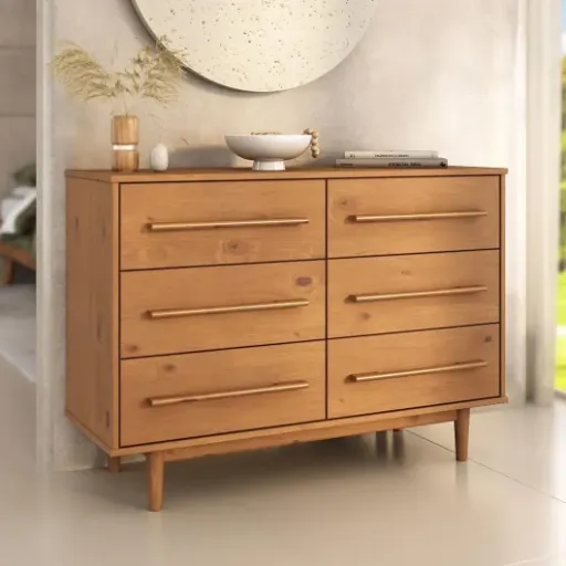 Test IDIMEX Commode TECCA : une commode en pin massif qui fait le job, mais pas sans défauts