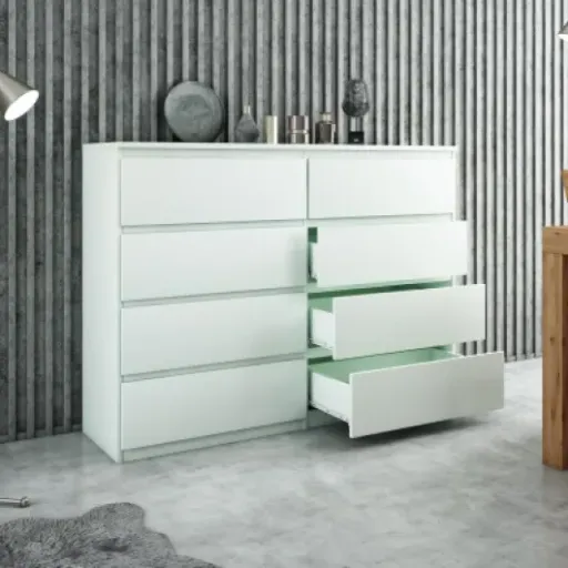 Test MebLocker Commode 8 tiroirs 100 cm : beaucoup de rangements, mais un meuble à manipuler avec soin