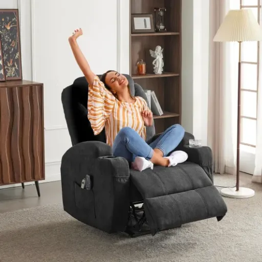 Test TactFire Fauteuil Électrique Relax : le fauteuil qui fait le job pour se poser le soir