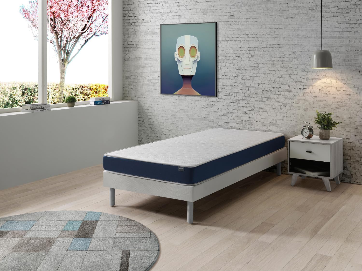 Matelas 90X190 Orion Confort - Epaisseur 14 CM – Ideal pour Les Lits gigognes, lit Enfant, montesori 90 x 190 cm