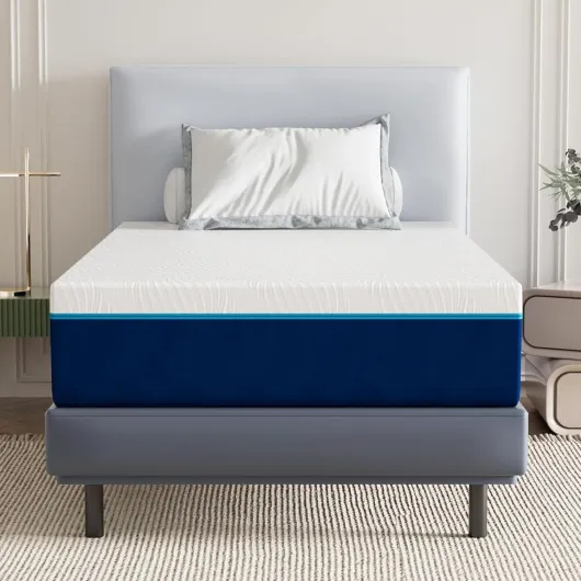 Matelas 90x190,Épaisseur 20cm, Mousse à Mémoire de Forme, Fermeté Moyenne, 7 Zones de Confort, Soutien Parfait, Réversible à Deux Faces,Idéal pour Adulte, Enfant ou Étudiant 20CM 90 x 190 cm