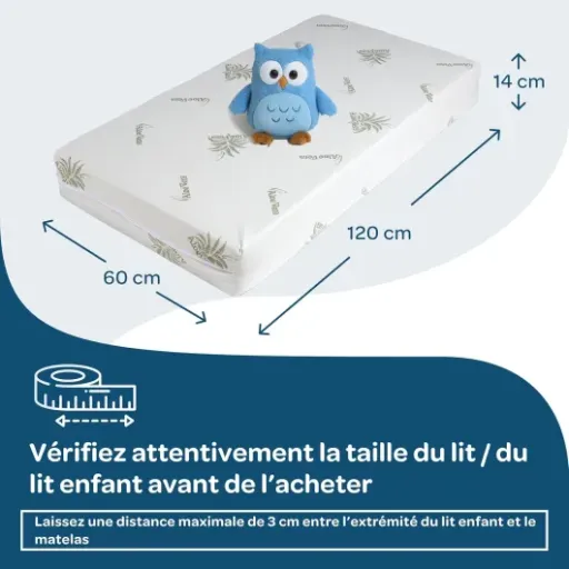 Test DOLCI SOGNI Matelas Bébé 60x120 : un matelas simple, épais et plutôt confortable pour le prix