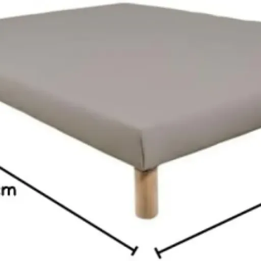 Test by sommiflex Sommier tapissier 160x200 : un sommier correct, solide, mais pas sans défauts