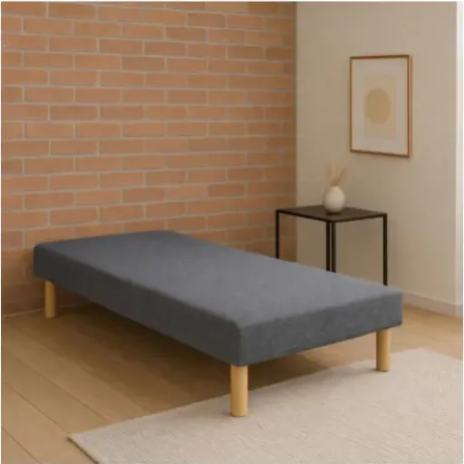 Test Sommier tapissier by sommiflex 90x200 : le cadre de lit simple qui fait le job sans bruit
