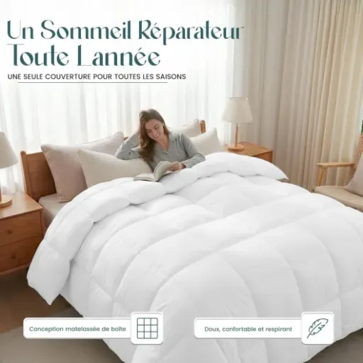 Test Utopia Bedding Couette 200x200 : une couette chaude pas chère qui fait le job