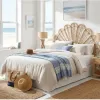 Test Tête de Lit en Rotin Naturel Sola Aubry Gaspard : une tête de lit simple qui fait le job dans une chambre cosy