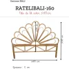 Test Tête de lit en rotin Naturel Bali (160 cm) : le petit upgrade bohème pour une chambre trop basique